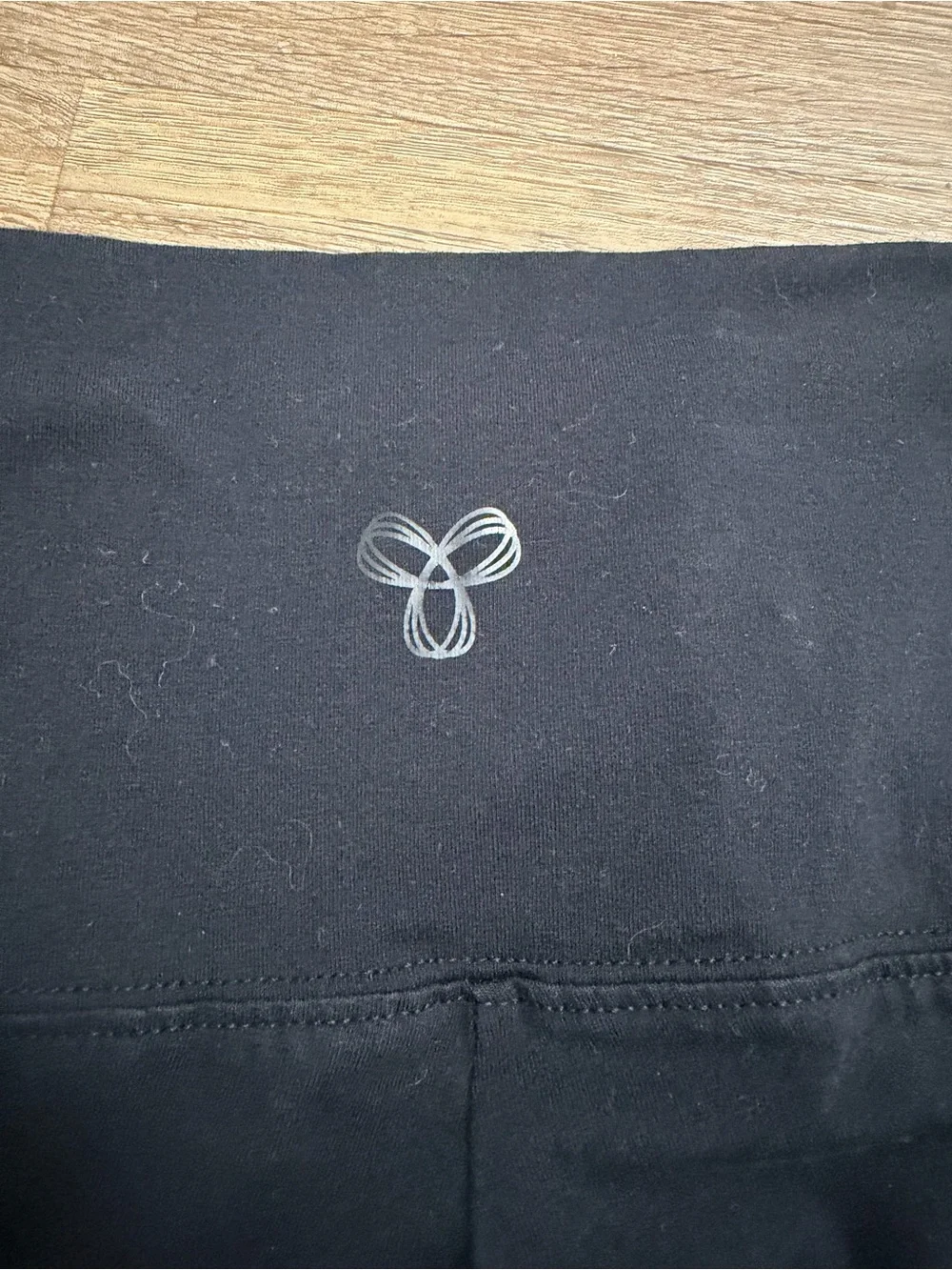 TNA Black High Waist Bike Shorts